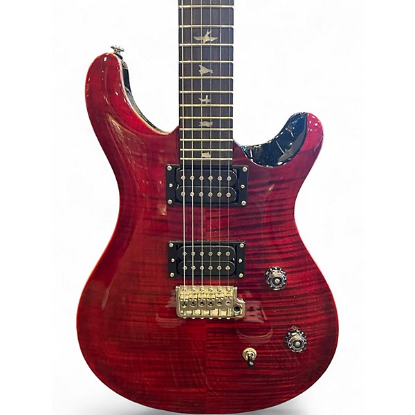 Used PRS SE CE 24 Cherry Solid Body Electric Guitar