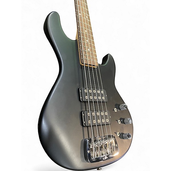 Used G&L USA L2500 5 String Satin Black Electric Bass Guitar