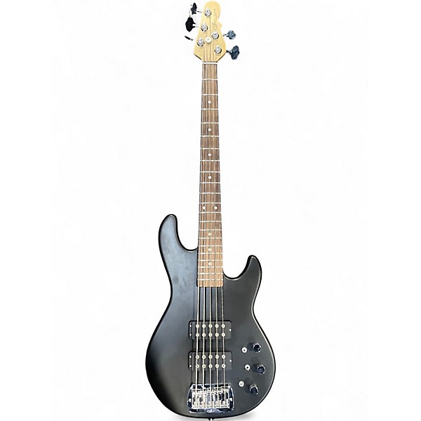 Used G&L USA L2500 5 String Satin Black Electric Bass Guitar
