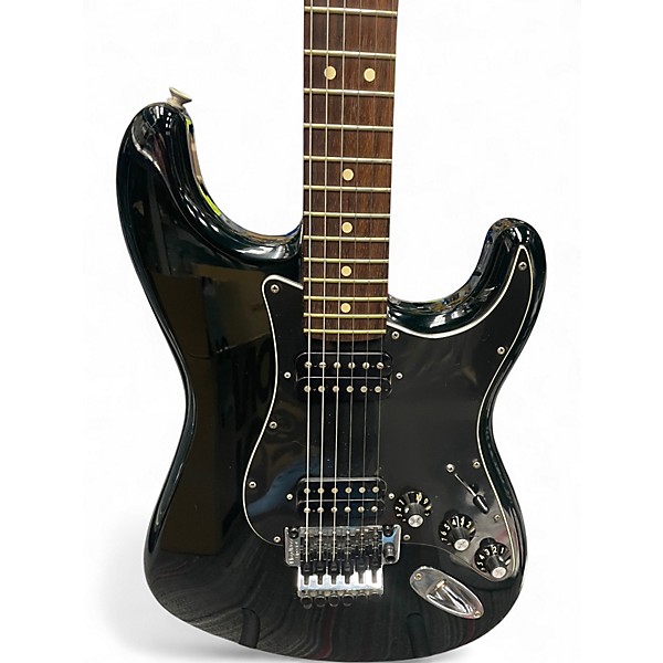 Used Fender Blacktop Stratocaster Black Solid Body Electric Guitar