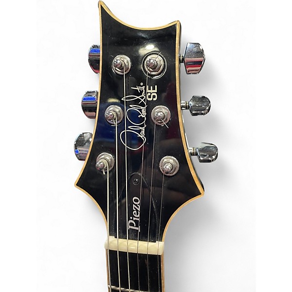 Used PRS SE Hollowbody II Piezo Peacock Blue Hollow Body Electric Guitar