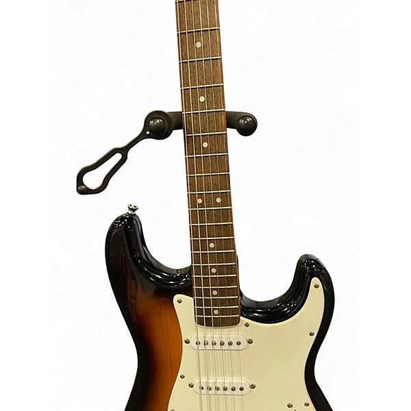 Used Squier Standard Stratocaster Tobacco Sunburst Solid Body Electric Guitar