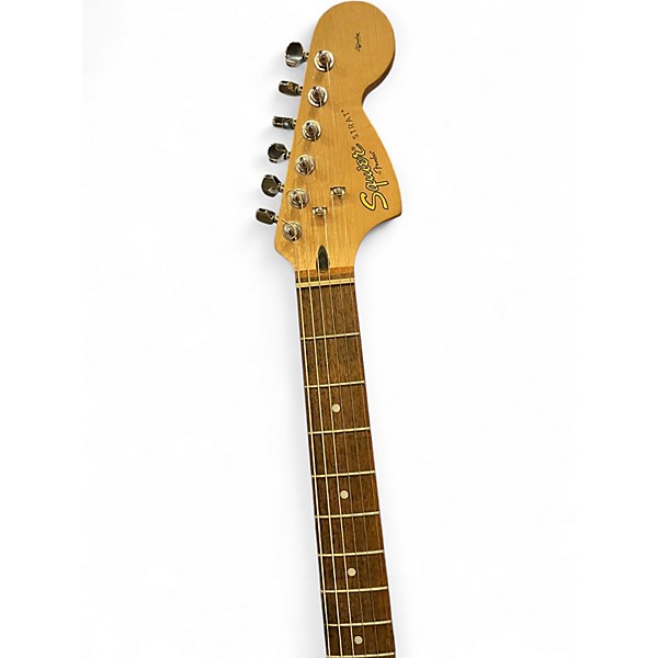 Used Squier Standard Stratocaster Tobacco Sunburst Solid Body Electric Guitar