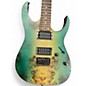Used Ibanez RG421 Caribbean Shoreline Solid Body Electric Guitar