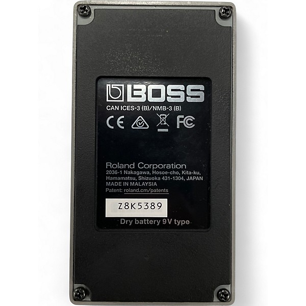 Used BOSS DD-3T Effect Pedal