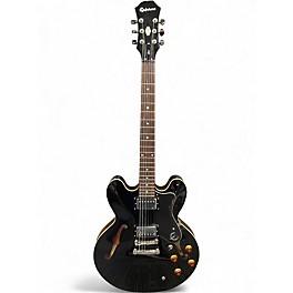 Used Epiphone Dot EB Ebony Hollow Body Electric Guitar