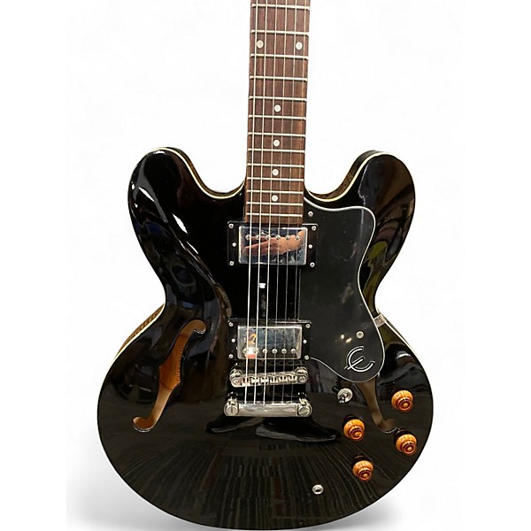 Used Epiphone Dot EB Ebony Hollow Body Electric Guitar