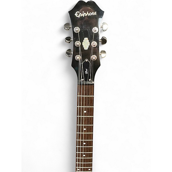 Used Epiphone Dot EB Ebony Hollow Body Electric Guitar