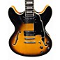 Used D'Angelico Premier Series DC NATURAL Hollow Body Electric Guitar thumbnail