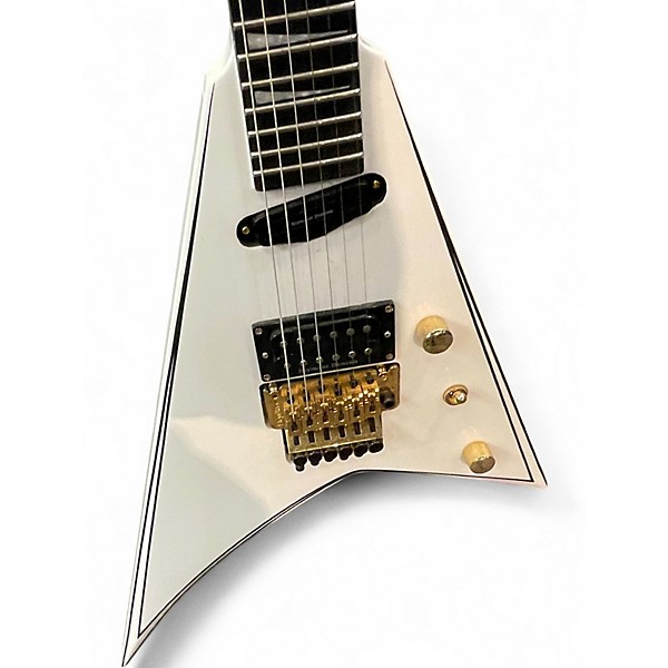 Used 2021 Jackson KWJ RANDY RHOADES Antique White Solid Body Electric Guitar