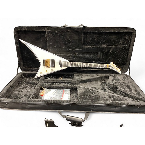 Used 2021 Jackson KWJ RANDY RHOADES Antique White Solid Body Electric Guitar