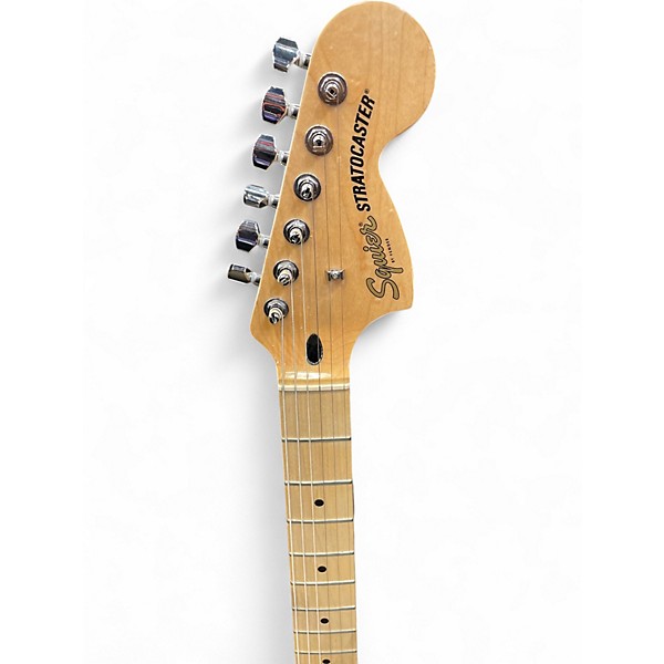 Used Squier Standard Stratocaster Sienna Sunburst Solid Body Electric Guitar