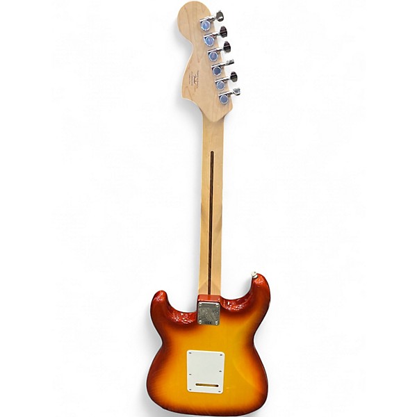 Used Squier Standard Stratocaster Sienna Sunburst Solid Body Electric Guitar