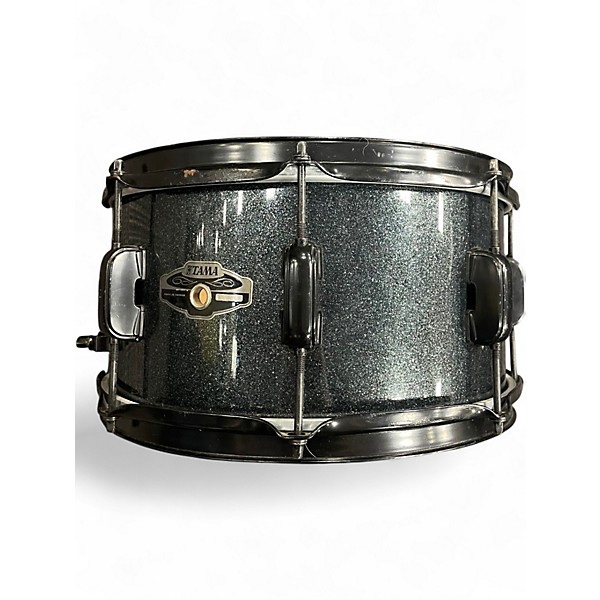 Used TAMA 13X7 Artwood Snare black sparkle Drum