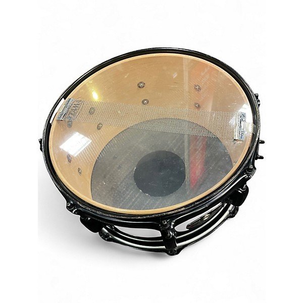 Used TAMA 13X7 Artwood Snare black sparkle Drum