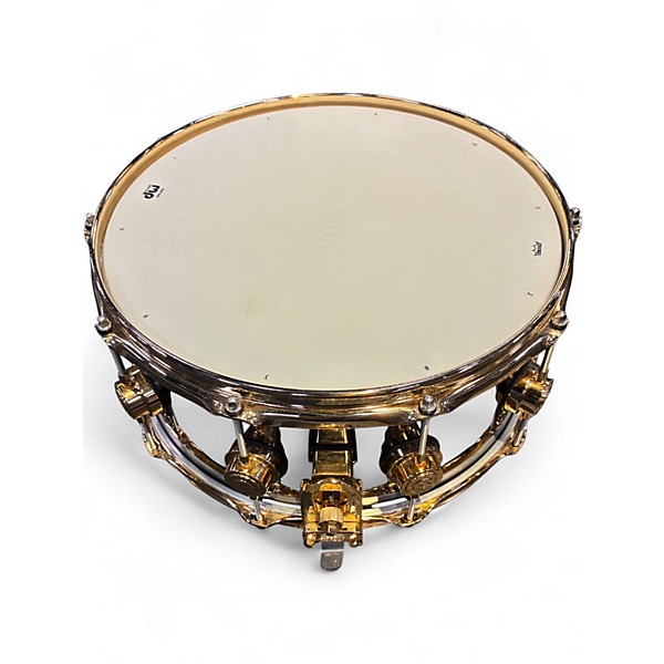 Used DW 14X6.5 Collector's Series Snare Metallic Gold Drum