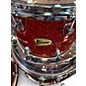 Used Ludwig 4 Piece LUDWIG CENTENNIAL ZEP  RED SPARKLE Drum Kit