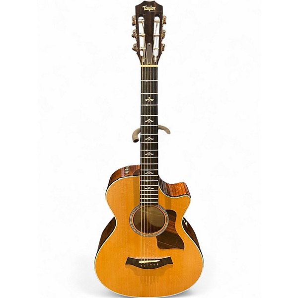Used Taylor 612CE V-Class Natural Acoustic Electric Guitar