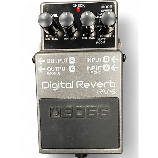 Used BOSS RV5 Digital Reverb Effect Pedal