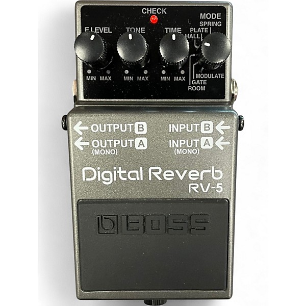 Used BOSS RV5 Digital Reverb Effect Pedal