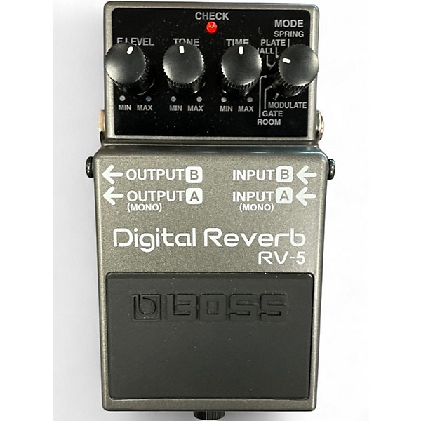 Used BOSS RV5 Digital Reverb Effect Pedal