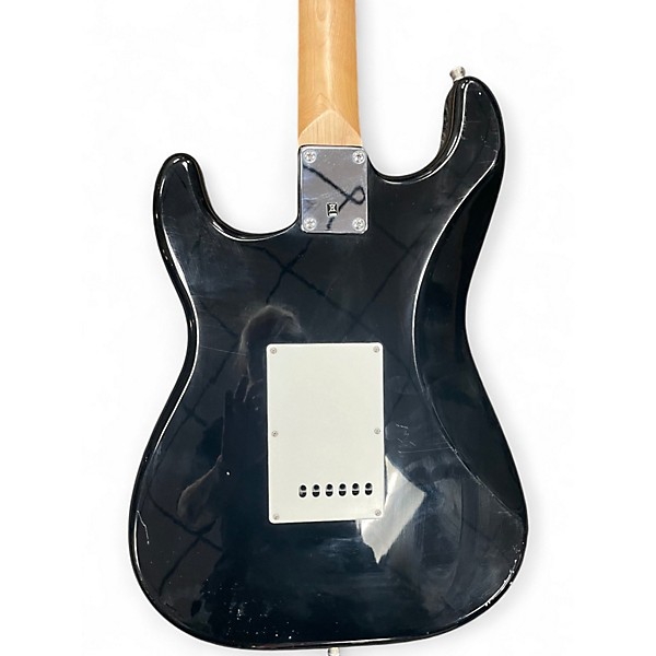 Used Fender Starcaster strat Black Solid Body Electric Guitar