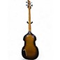 Used Univox Violin Body Bass 2 Tone Sunburst Electric Bass Guitar
