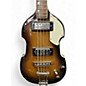 Used Univox Violin Body Bass 2 Tone Sunburst Electric Bass Guitar