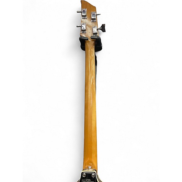 Used Univox Violin Body Bass 2 Tone Sunburst Electric Bass Guitar