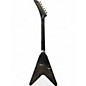 Used Epiphone DAVE MUSTAINE SIGNATURE FLYING V CUSTOM Metallic Black Solid Body Electric Guitar