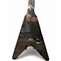 Used Epiphone DAVE MUSTAINE SIGNATURE FLYING V CUSTOM Metallic Black Solid Body Electric Guitar