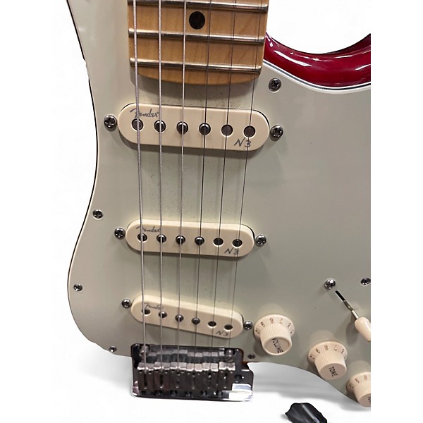 Used Fender AMERICAN DELUXE STRATOCASTER 60TH ANIVERSARY Aged Cherry Sunburst Solid Body Electric Guitar