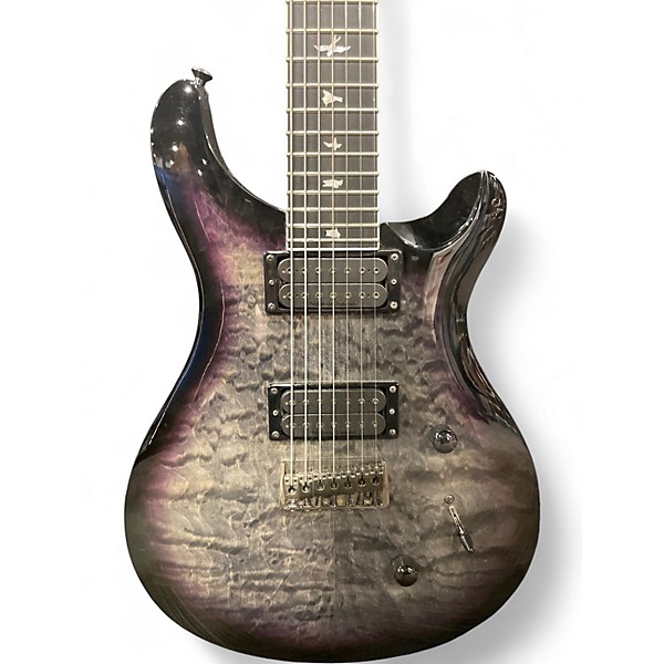 Used PRS SE Mark Holcomb Trans Purple Solid Body Electric Guitar