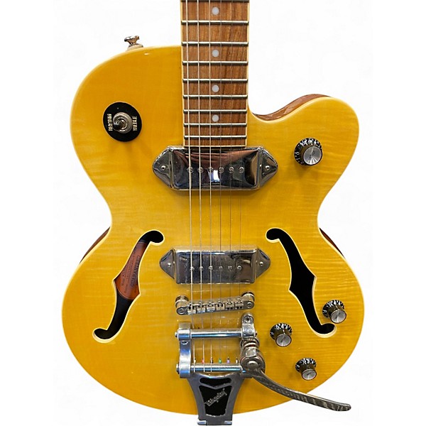 Used Epiphone Wildkat Gold Hollow Body Electric Guitar