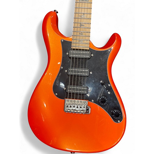 Used PRS SE NF3 Ferrari orange Solid Body Electric Guitar