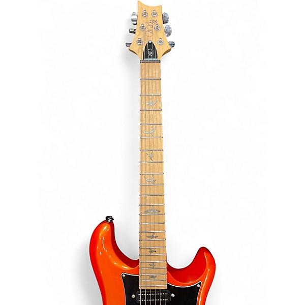 Used PRS SE NF3 Ferrari orange Solid Body Electric Guitar