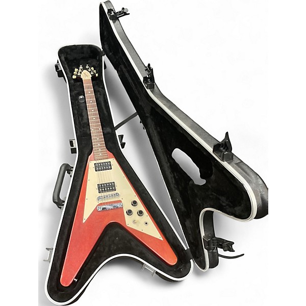 Used 2005 Gibson Flying V Faded Cherry Solid Body Electric Guitar