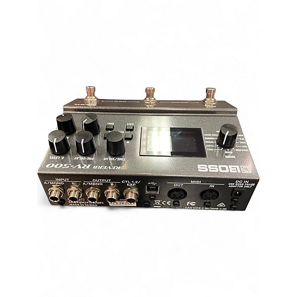 Used BOSS RV500 Reverb Effect Pedal