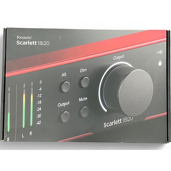 Used Focusrite Scarlett 18i20 Gen 4 Audio Interface