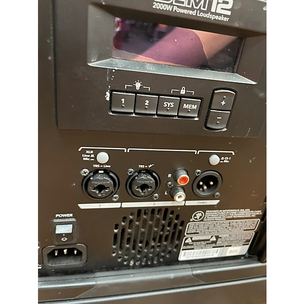 Used Mackie DLM12 Powered Speaker
