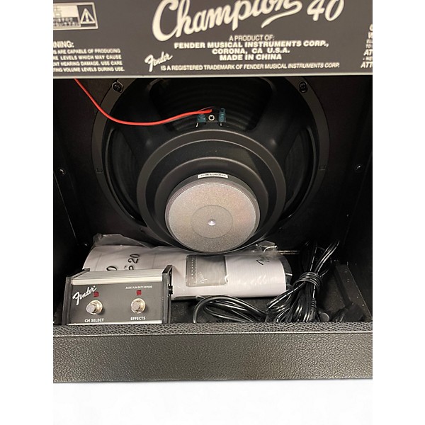 Used Fender Champion 40 Guitar Combo Amp