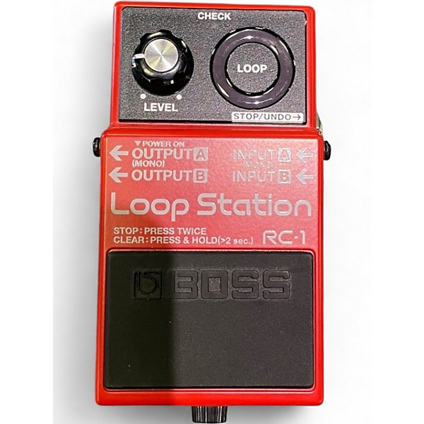 Used BOSS RC1 Loop Station Pedal