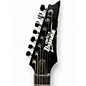 Used Ibanez Gio GRG7221QA 7 STRING RG Series Trans Blue Solid Body Electric Guitar