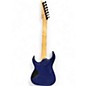 Used Ibanez Gio GRG7221QA 7 STRING RG Series Trans Blue Solid Body Electric Guitar