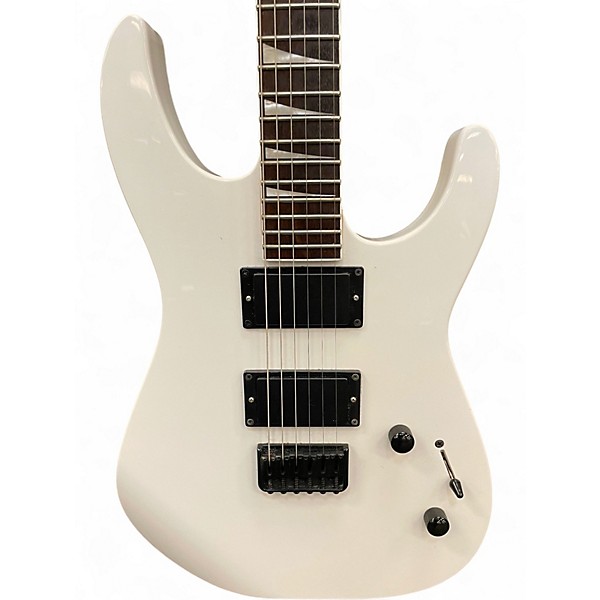 Used Jackson Dinky White Solid Body Electric Guitar