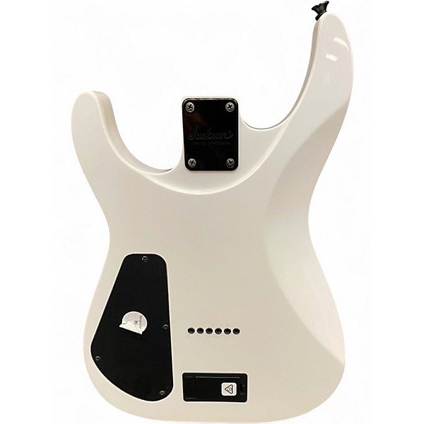 Used Jackson Dinky White Solid Body Electric Guitar