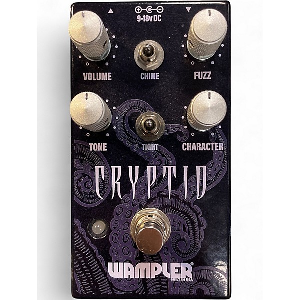 Used Wampler Cryptin Fuzz Effect Pedal