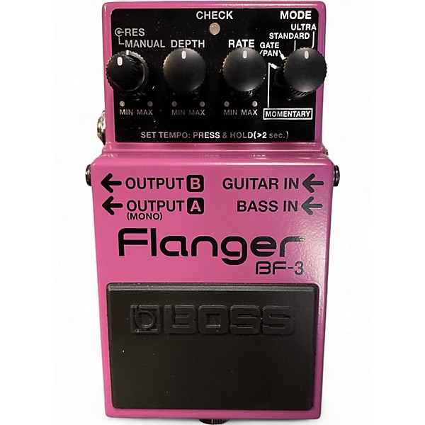 Used BOSS BF3 Flanger Effect Pedal