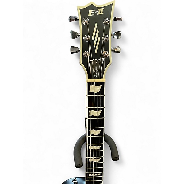Used ESP E-II Eclipse BB Black Satin Solid Body Electric Guitar