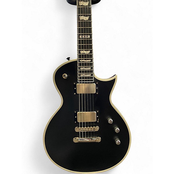 Used ESP E-II Eclipse BB Black Satin Solid Body Electric Guitar